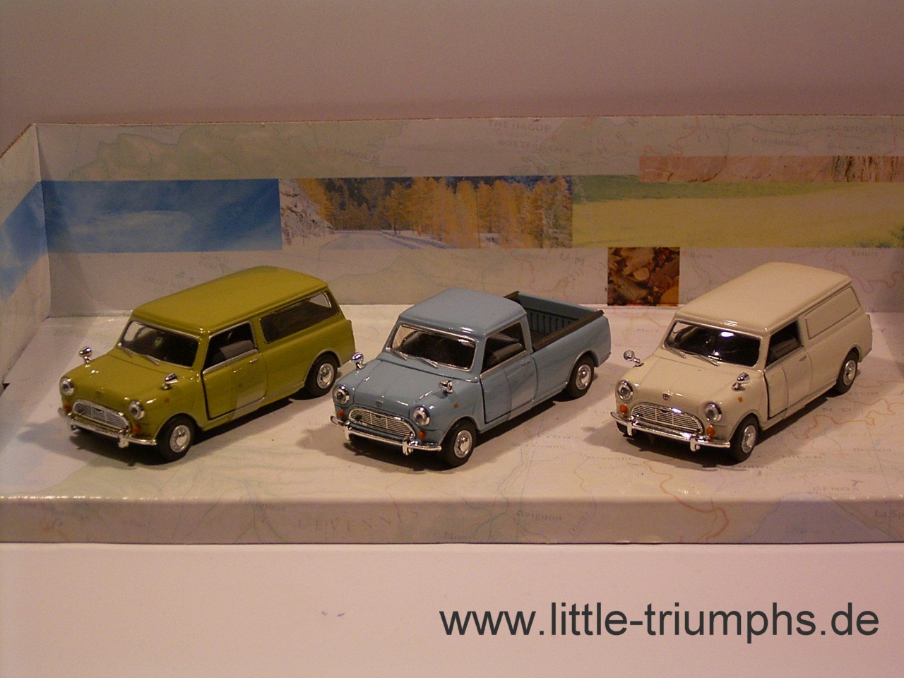 Mini Estate, Mini-Pickup, Mini-Van